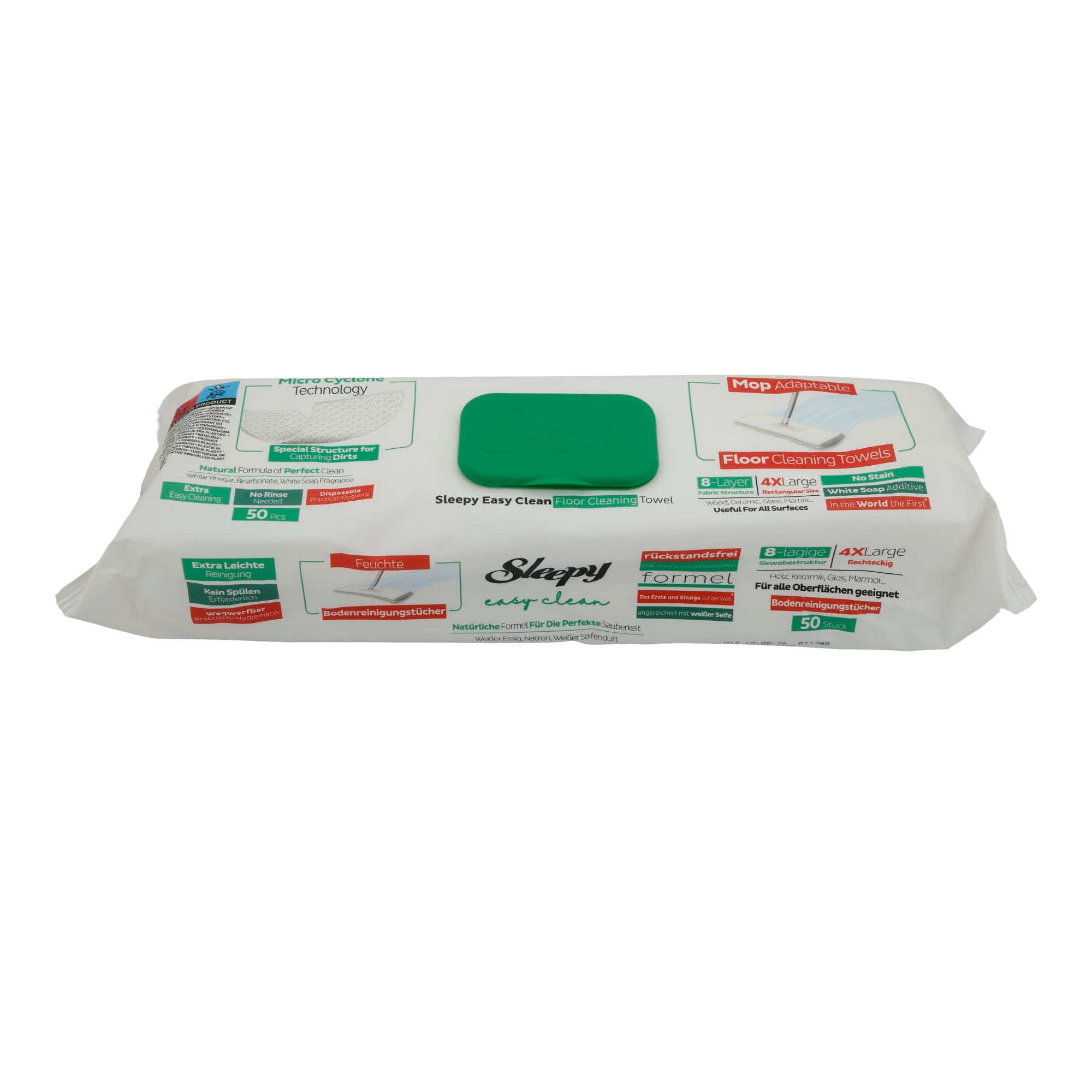 Reinigungstücher Sleepy Easy Clean | Boden | Extra groß | 50 Stück SLEEPY